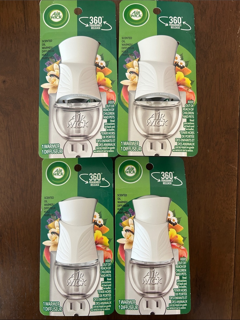 NWT AIR WICK oil warmer bundle of 4